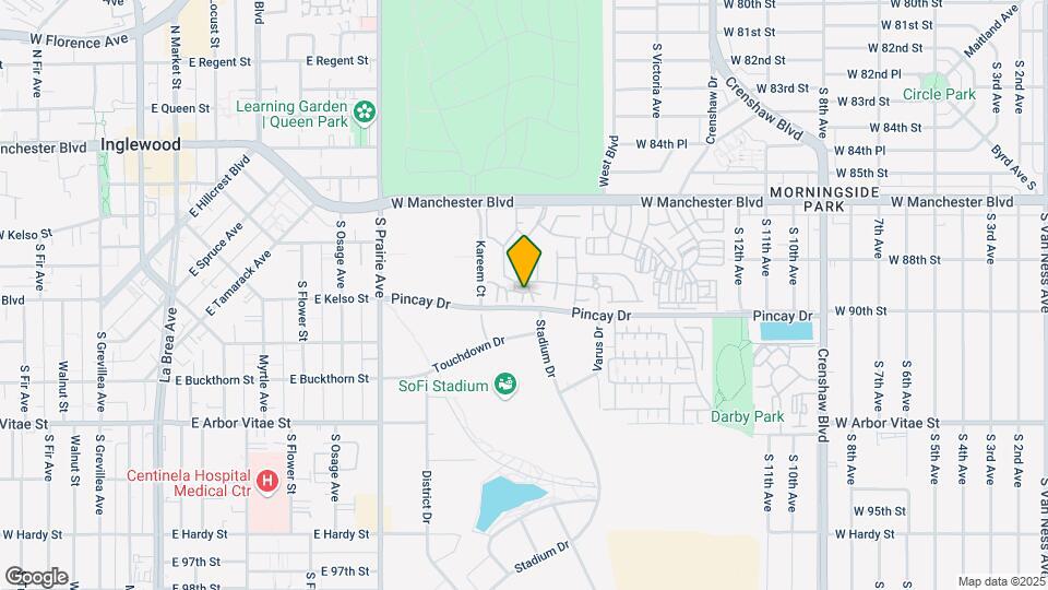 3863 Thorncroft Ln, Unit K Map and Location Details