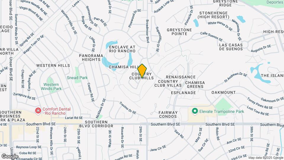 606 Lakeview Cir SE Map and Location Details