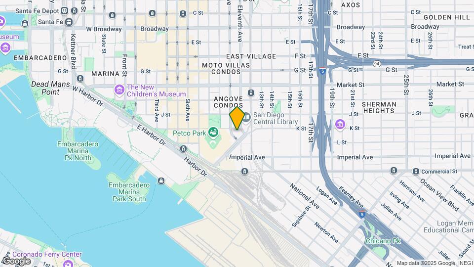 253 10th Ave, Unit 628 Map and Location Details