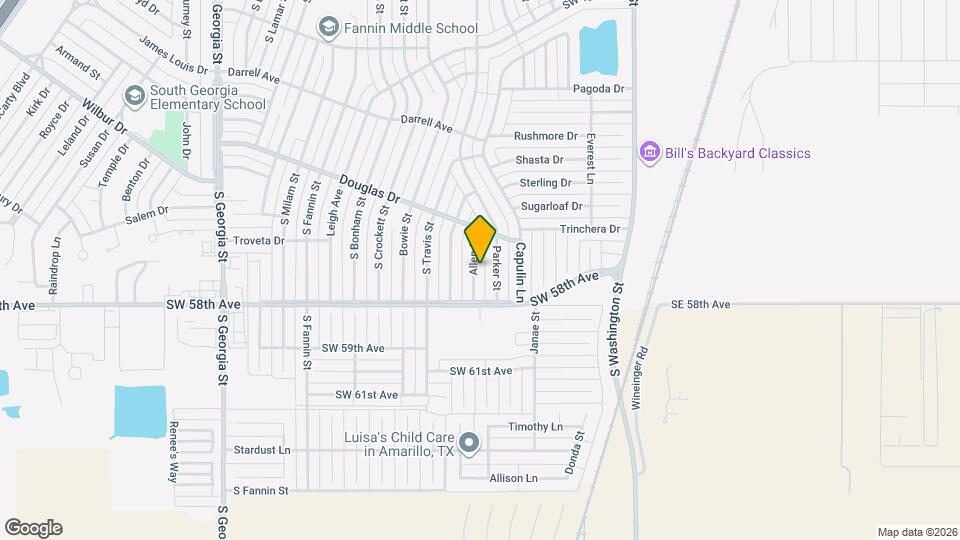 5315 Allen St Map and Location Details