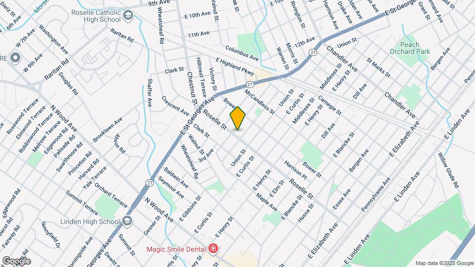 1210 Roselle St Map and Location Details