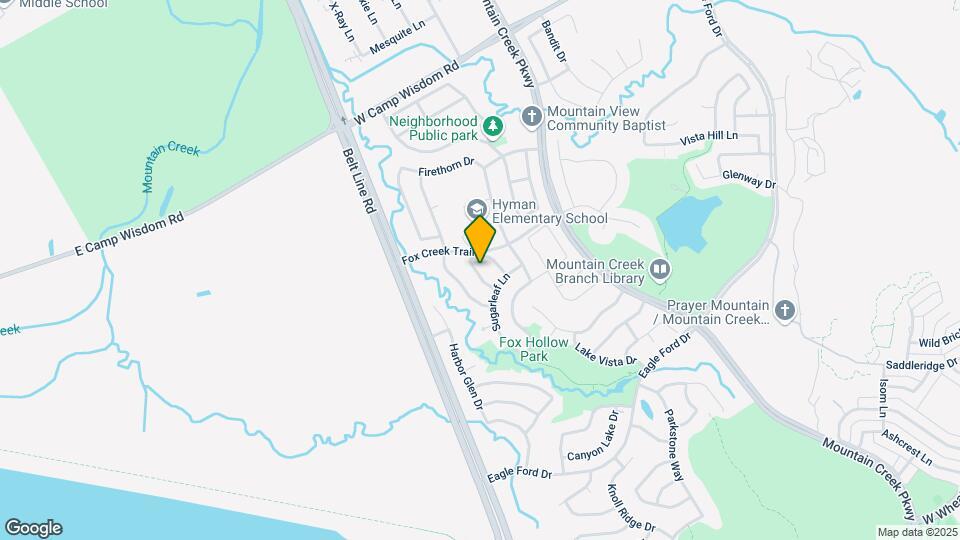 5924 Woodoak Dr Map and Location Details