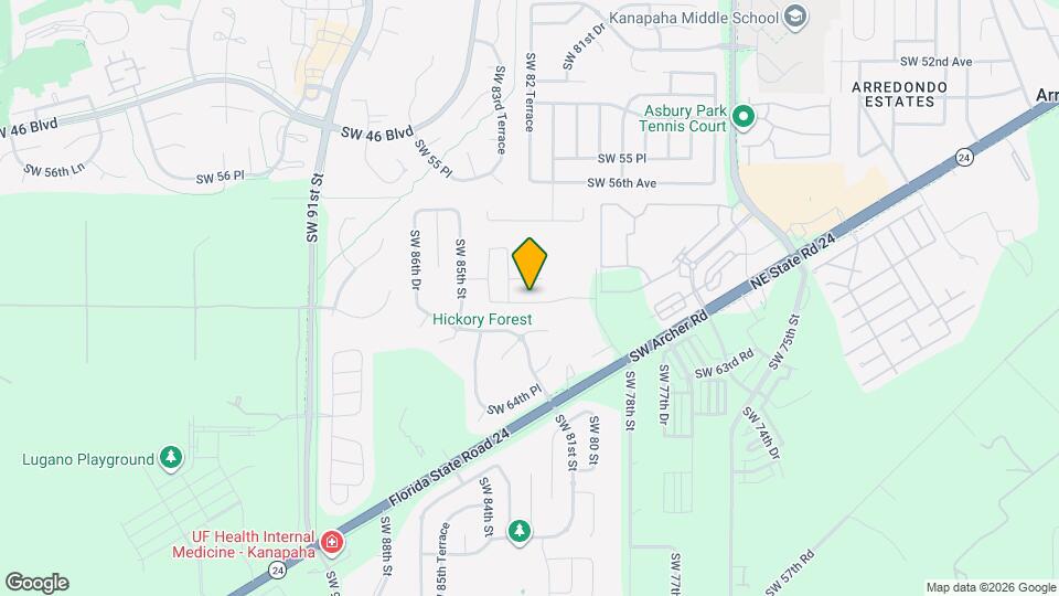 8244 SW 60th Rd Map and Location Details