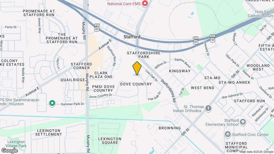 406 Fair Oak Dr Map and Location Details