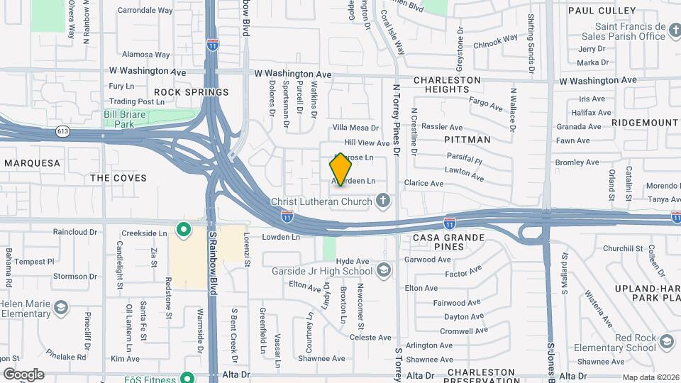 6520 Dinning Ave Map and Location Details