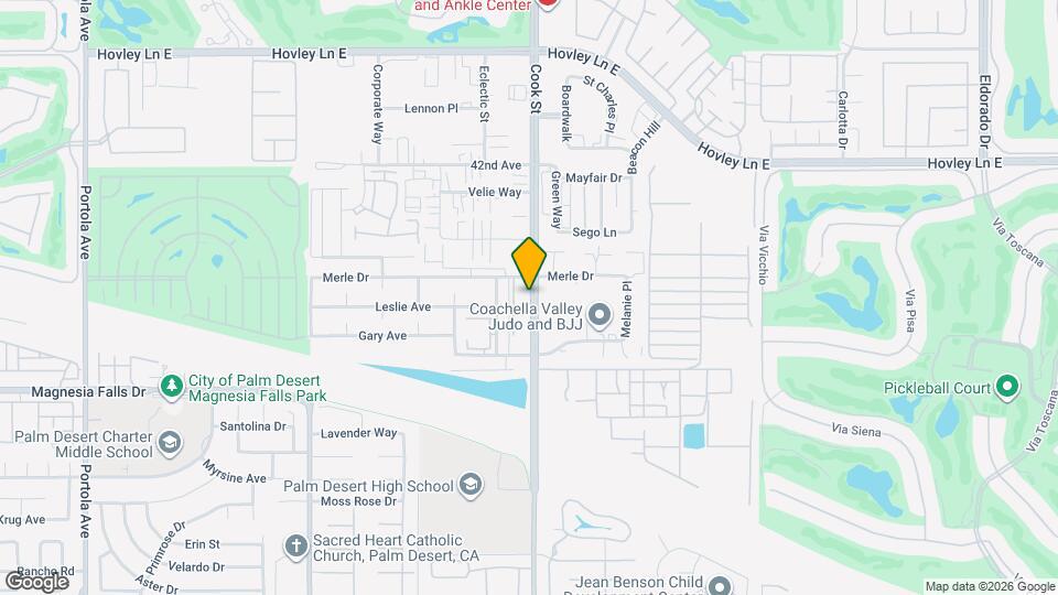 Rancho Vista Apartments Map and Location Details