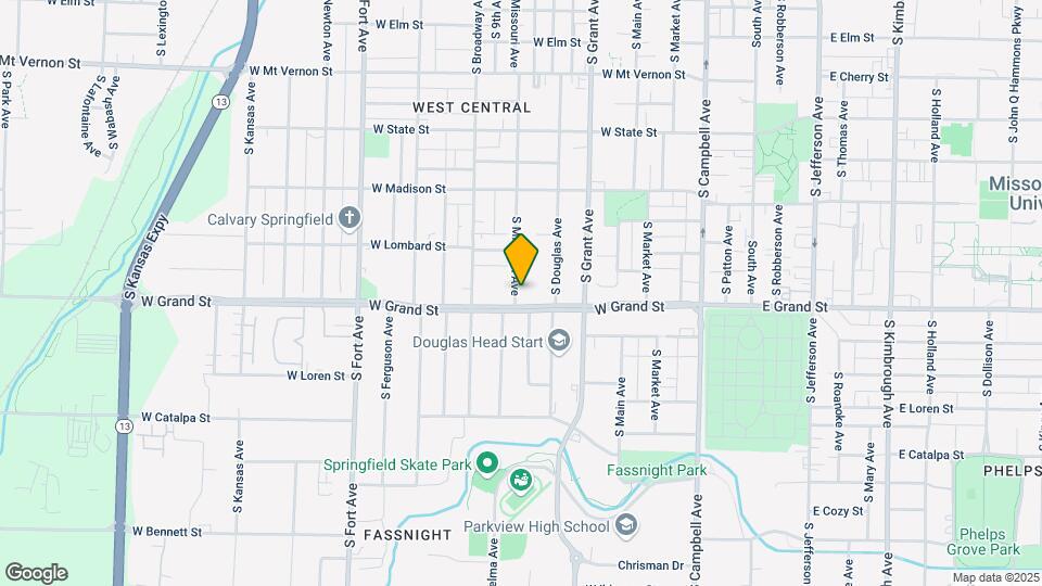 946 S Missouri Ave Map and Location Details