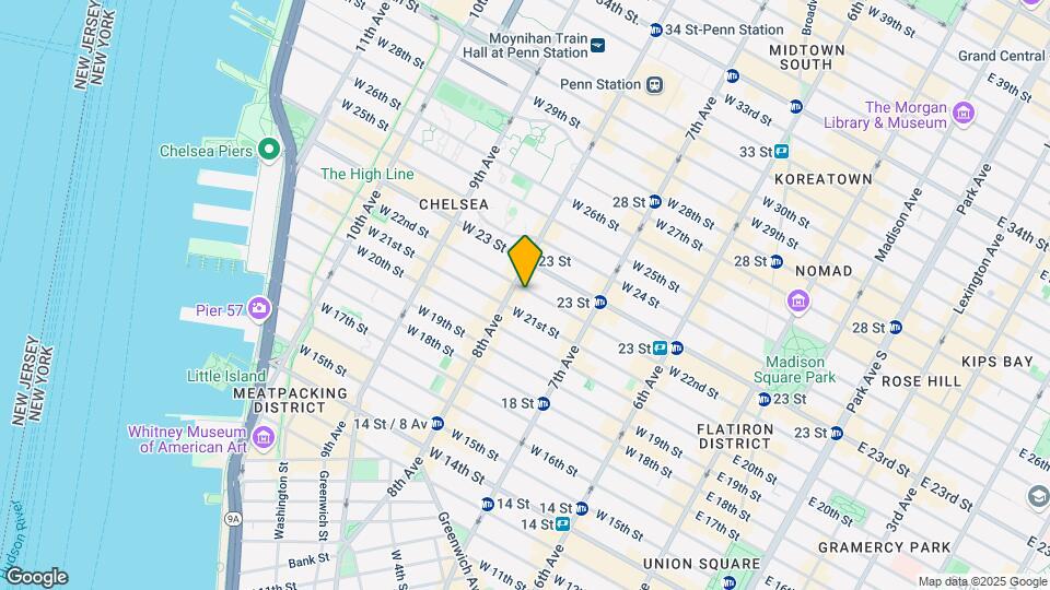 264 West 22nd Street Unit 1 Map and Location Details