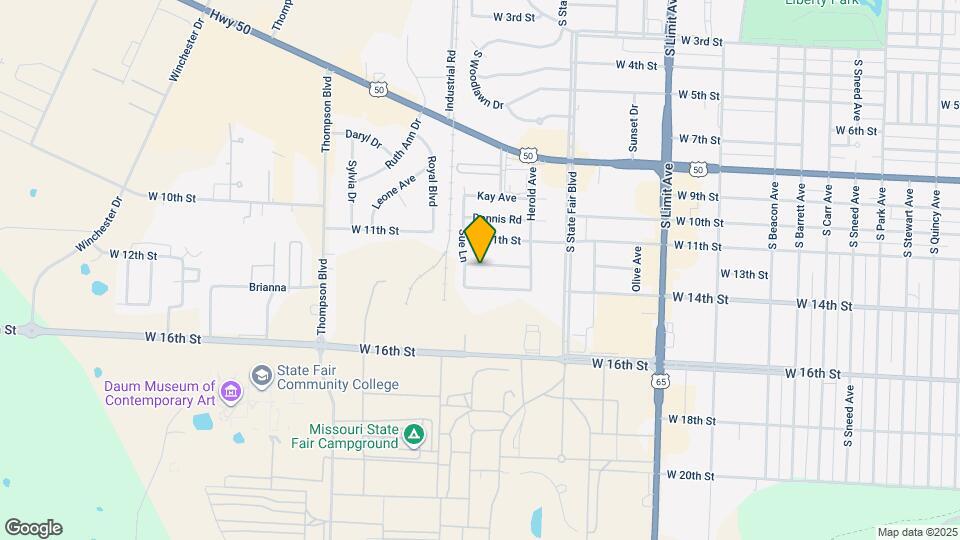 2505 Albert Lee Ave Map and Location Details