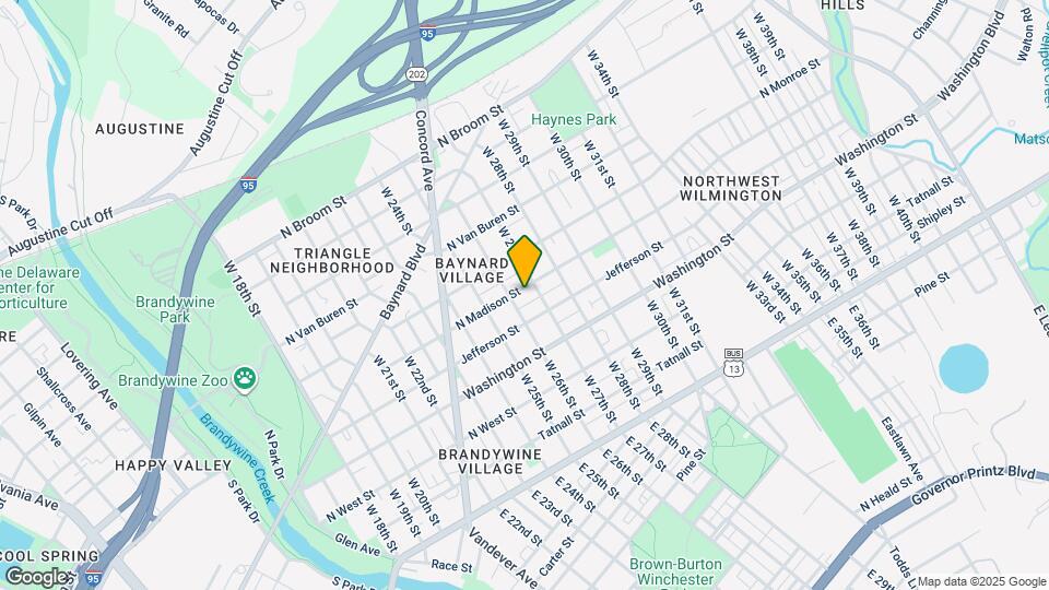 2604 N Madison St Map and Location Details