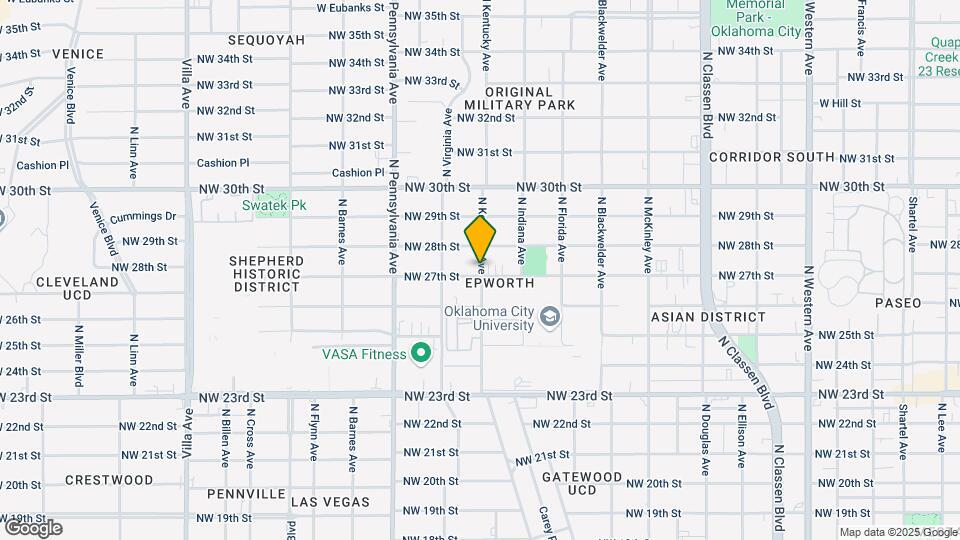 2809 N Kentucky Ave Map and Location Details