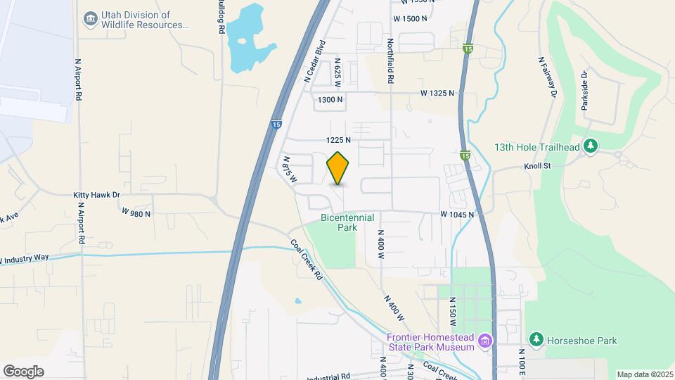 576 W 1045 N Map and Location Details