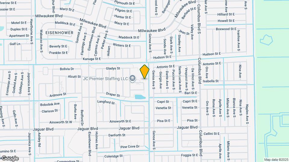 1063 Peach St Map and Location Details