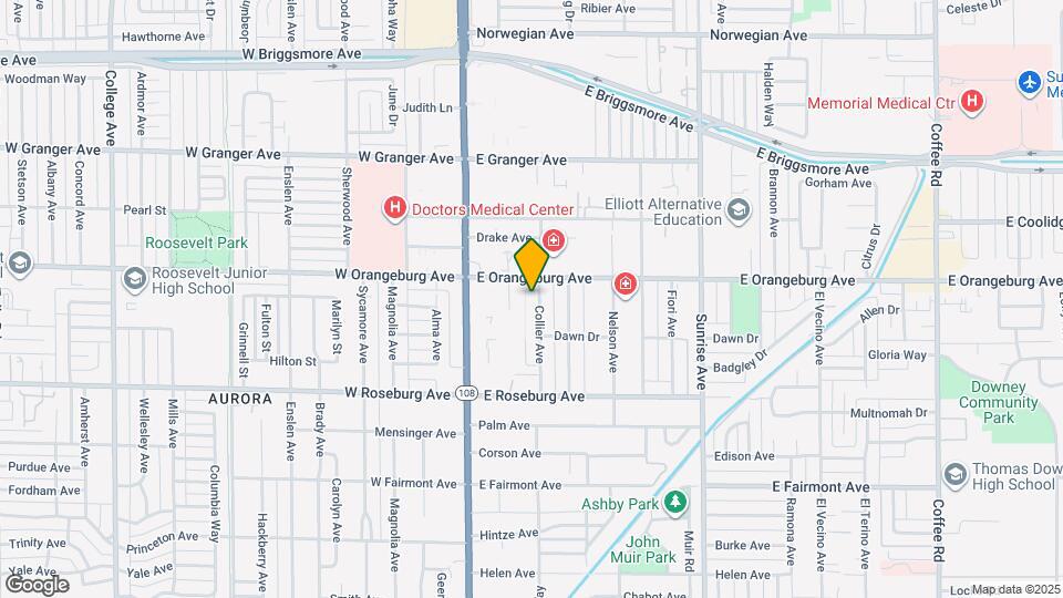 1333 Collier Ave Map and Location Details