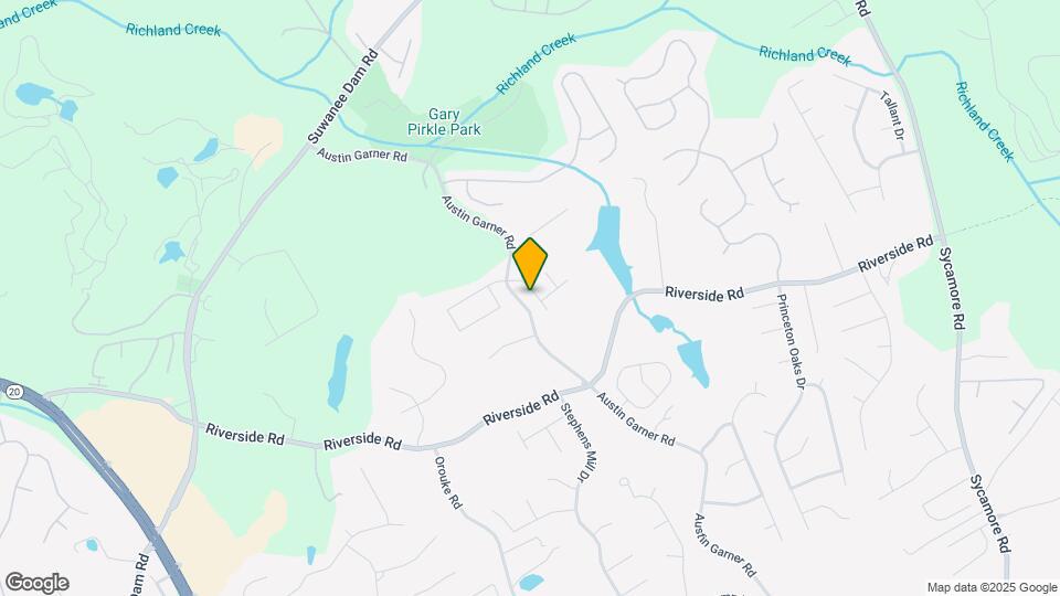 921 Upland Ives Dr Mapa y Detalles de la Ubicación