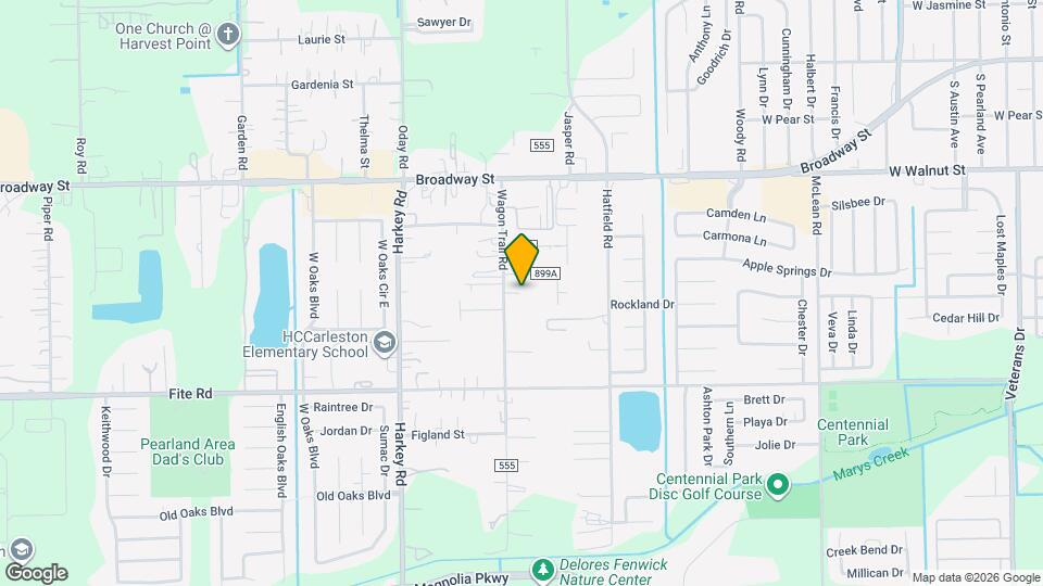 2841 Wagon Trail Rd Map and Location Details