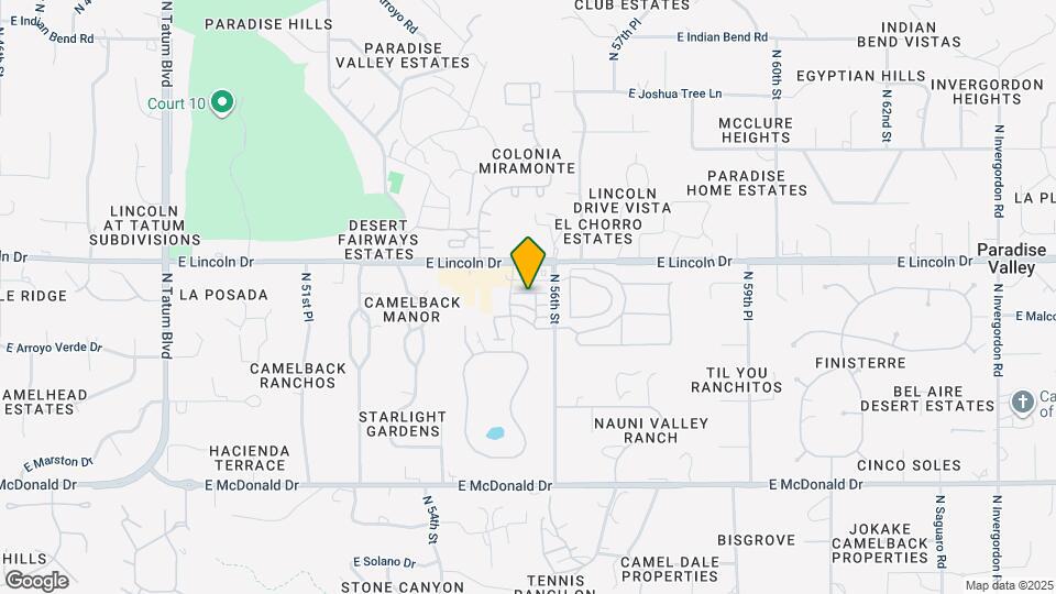 5553 E Stella Ln Map and Location Details