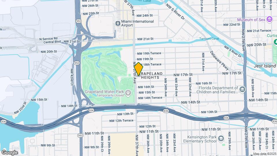 3690 NW 17th St Map and Location Details