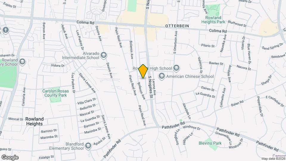 877 Francisco St Map and Location Details