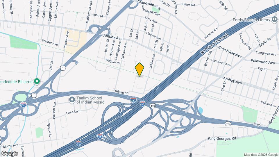 103 Liddle Ave Map and Location Details