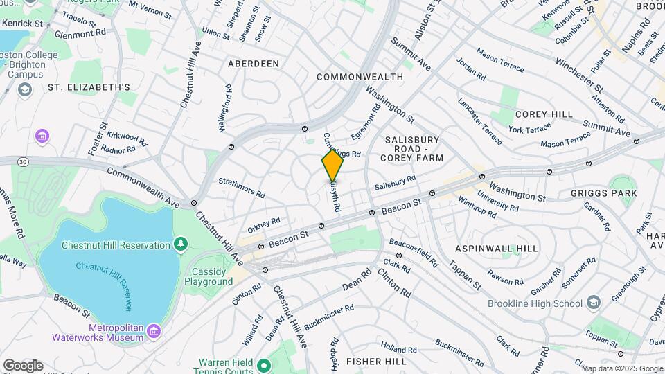 36 Kilsyth Rd, Unit 1 Map and Location Details