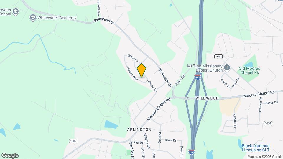 10242 Hugue Way Map and Location Details