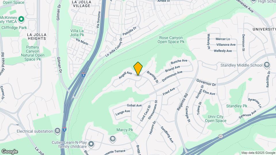 2867 Angell Ave Map and Location Details