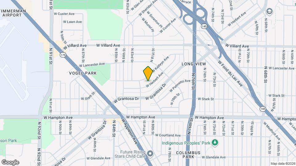 8120 W Herbert Ave Map and Location Details