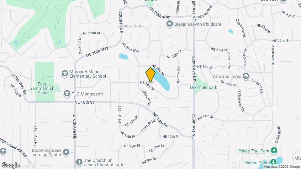 22348 NE 18th St Map and Location Details
