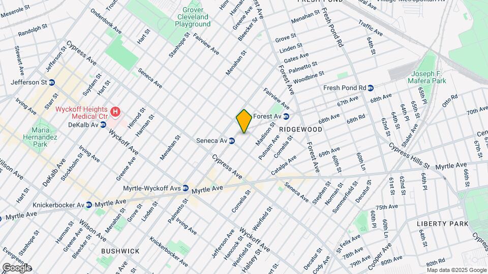 18-23 Woodbine St Map and Location Details