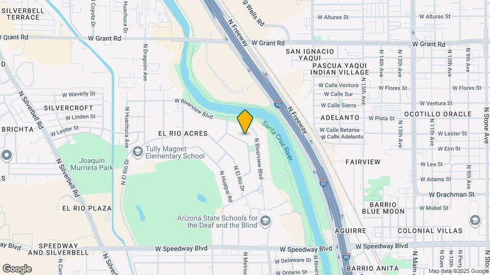 1312 W Yavapai St Map and Location Details