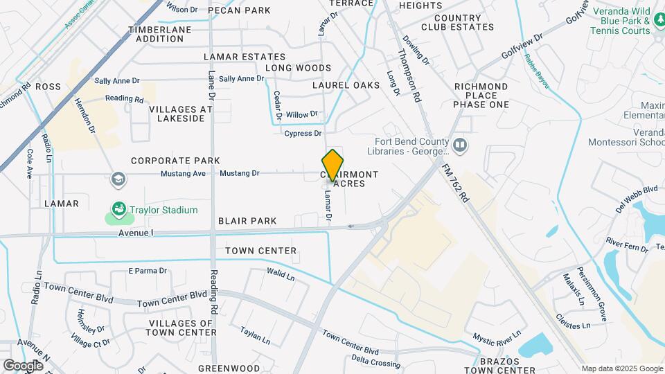 2101 Lamar Dr Map and Location Details