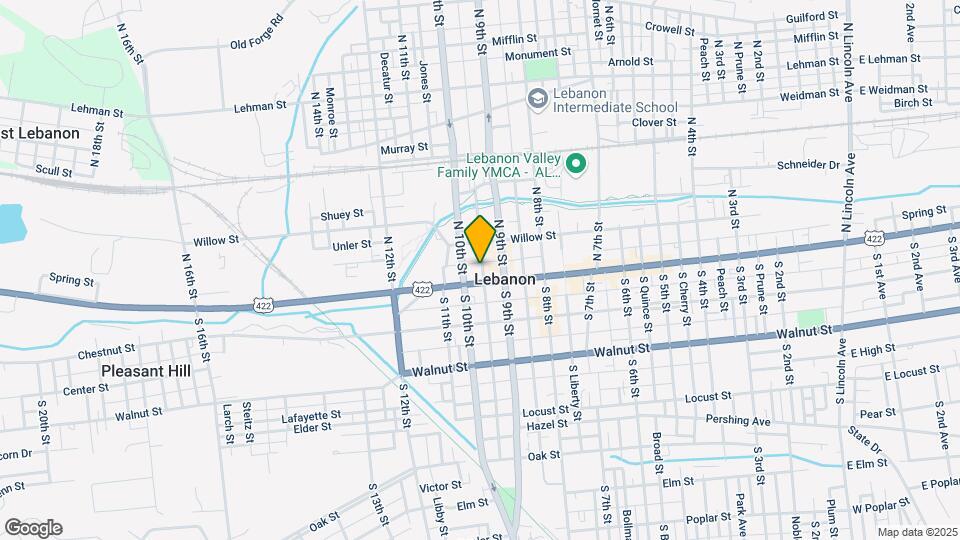 925 Cumberland St Mapa y Detalles de la Ubicación