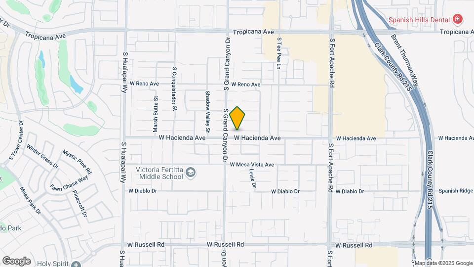 9759 Ocotillo Falls Ave Map and Location Details