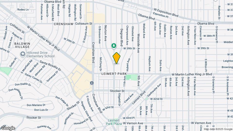 3990 Degnan Blvd Map and Location Details