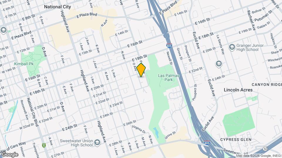 2039 O Ave, Unit O house Mapa y Detalles de la Ubicación