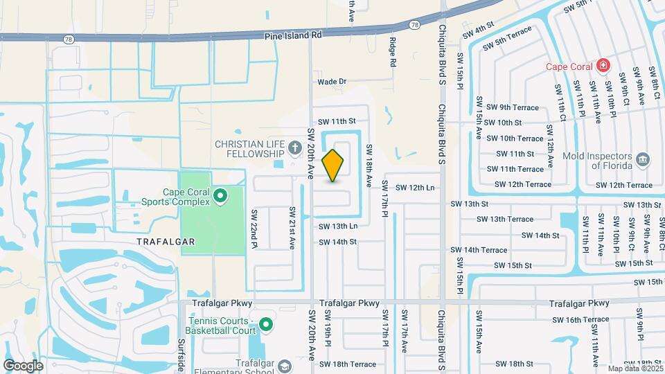 1817 SW 12th Ln Map and Location Details