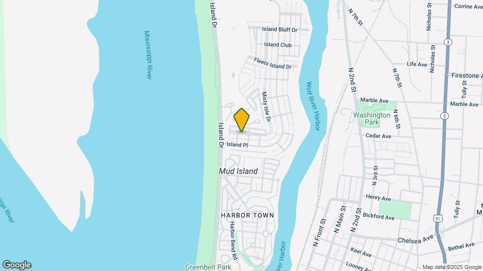 109 Island Crest Cir Mapa y Detalles de la Ubicación