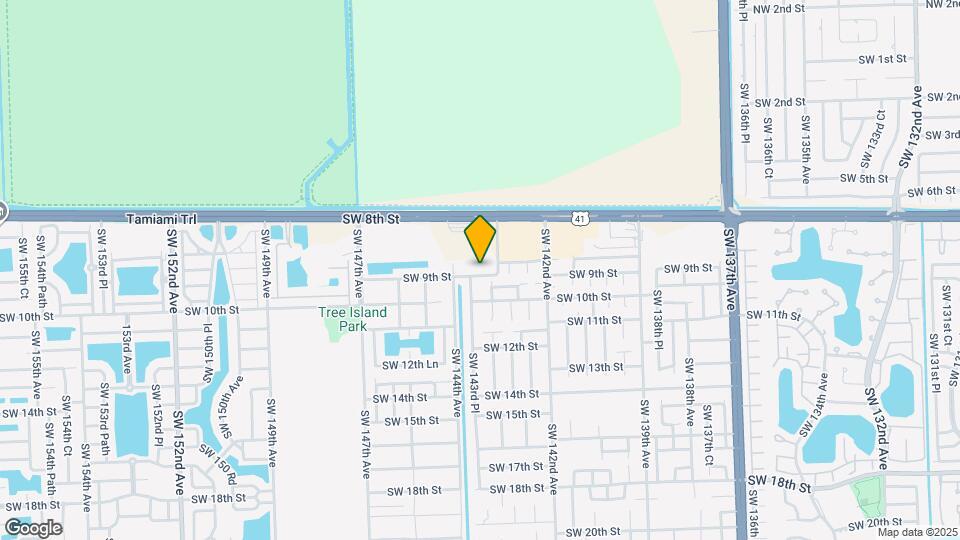 14331 SW 9th St Map and Location Details