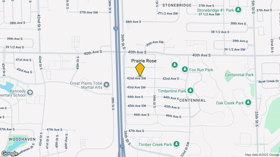 Metro Plains Management Map and Location Details