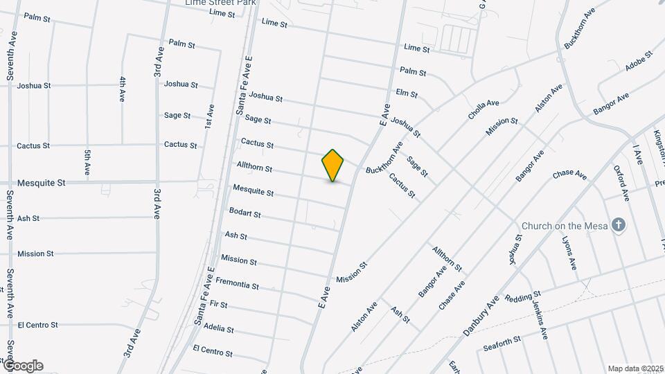 16655 Allthorn St Map and Location Details