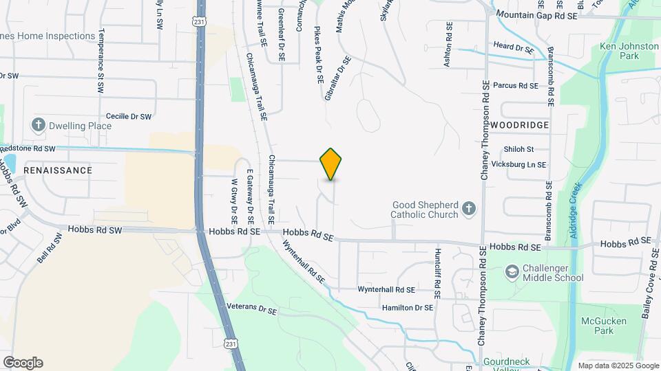 550 Farmingdale Rd SE Map and Location Details