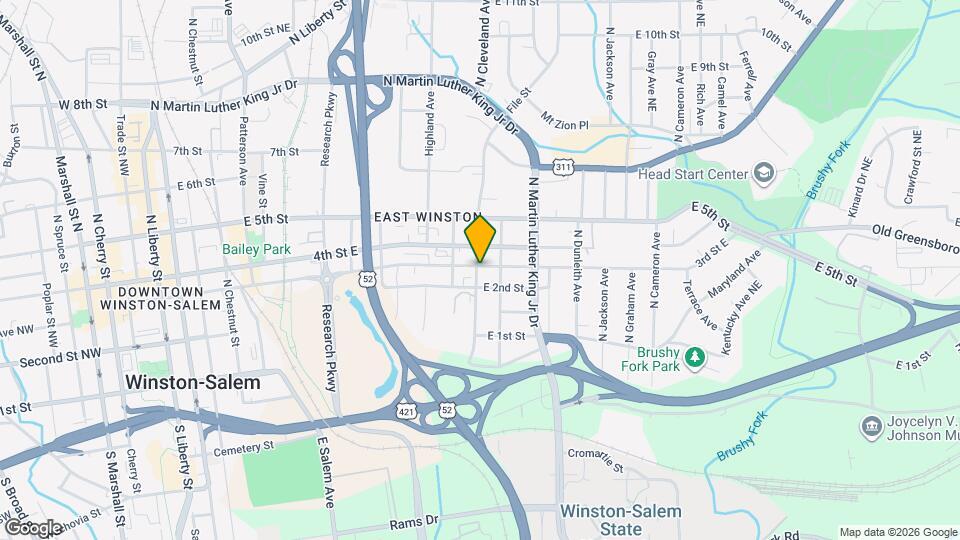 1202 E 3rd St, Unit 1202 E 3rd St Map and Location Details