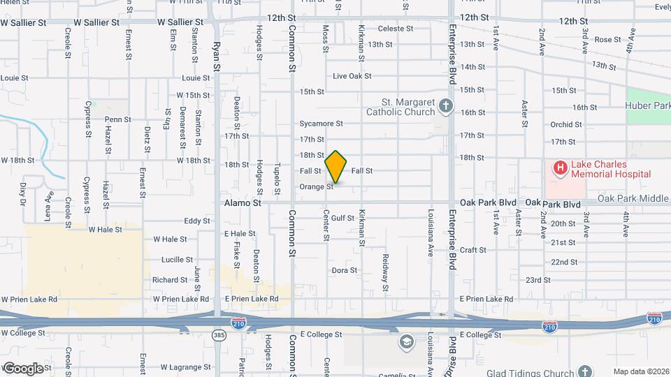 708 Orange St Map and Location Details