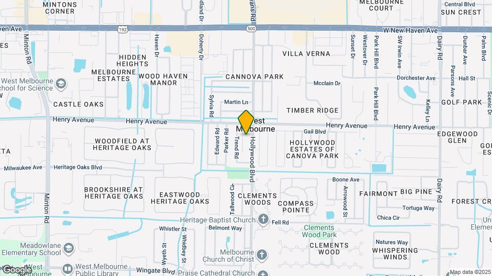 510 Clifton Dr Map and Location Details