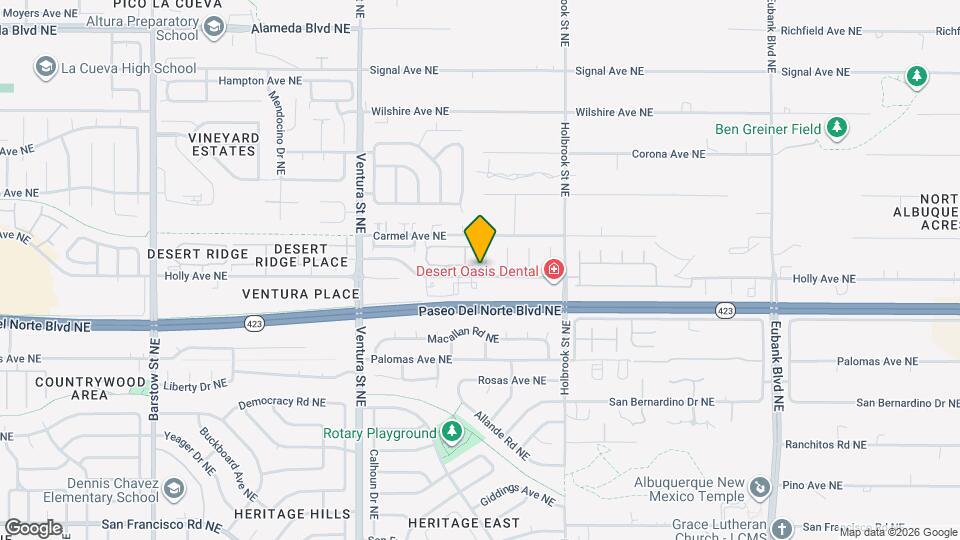 8201 Grape View Ct NE Map and Location Details