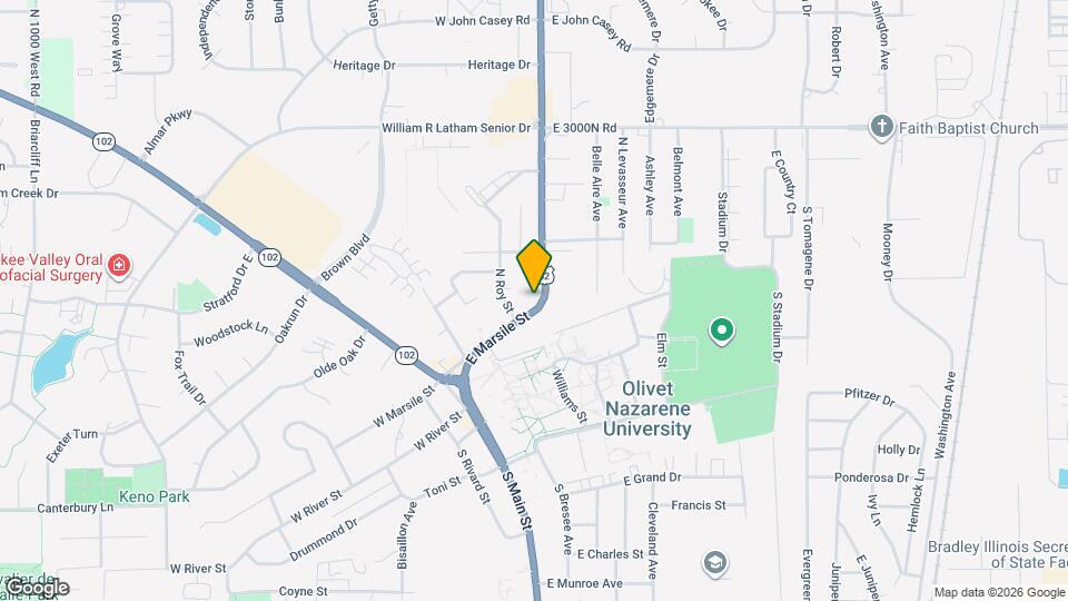 391 E Marsile St Map and Location Details