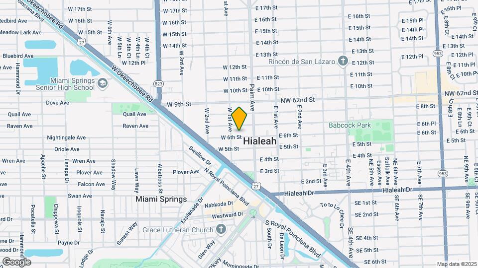 55 W 6th St Mapa y Detalles de la Ubicación