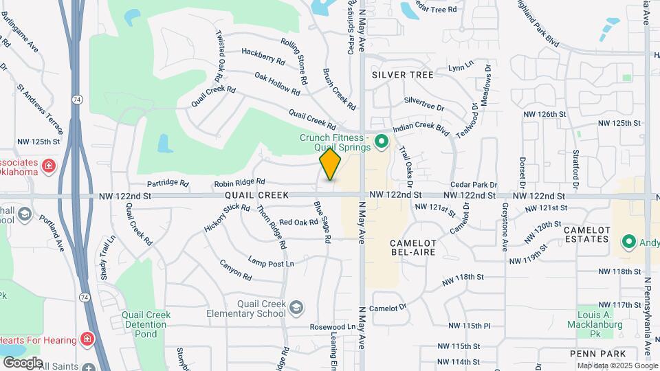 12307 Cedar Springs Ln Map and Location Details