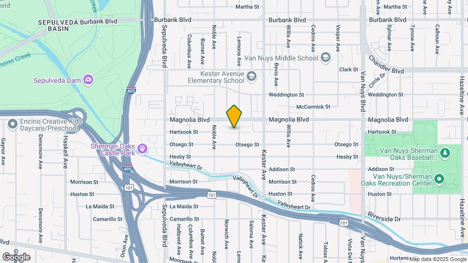 15011 Hartsook St Map and Location Details